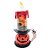Vela Decorativa Com Led Halloween - Abóbora Vermelho - 15x7cm - 1 unidade - Rizzo - Imagem 1