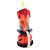 Vela Decorativa Com Led Halloween - Abóbora Vermelho - 15x7cm - 1 unidade - Rizzo - Imagem 4