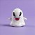 Enfeite Decorativo de Halloween - Fantasma Careta Piscante - 5,5x4,5cm - 1 unidade - Rizzo - Imagem 1