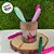 Pote de Vidro com Detalhe em Madeira - 6,5x6cm - 175ml - 1 unidade - Rizzo - Imagem 4