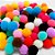 Pompom Decorativo Colorido - 1,5cm - 100 unidades - Artlille - Rizzo - Imagem 1