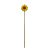 Pick Decorativo de Festa Junina - Girassol - 12,5cm - 20 unidades - Rizzo - Imagem 1