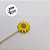 Pick Decorativo de Festa Junina - Girassol - 12,5cm - 20 unidades - Rizzo - Imagem 2