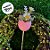 Pick Decorativo de Páscoa - Casca e Flores Rosa - 28cm  - 1 unidade - Rizzo - Imagem 4