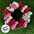 Mini Buque de Flores Artificiais - Vermelho - 8cm - 12 unidades - Rizzo - Imagem 4