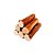 Saco com Mini Lenhas Decorativas -  7cm - 150g - 1 unidade - Rizzo - Imagem 1