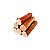 Saco com Mini Lenhas Decorativas - 100g - 1 unidade - Rizzo - Imagem 1