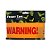 Faixa Decorativa de Halloween - Warning - 1 unidade - Rizzo - Imagem 1