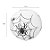 Lanterna de Papel - Teia de Aranha de Halloween - 25 cm - 1 unidade - Rizzo - Imagem 1