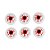 Enfeite Decorativo Halloween - Olhos - 6 unidades - Rizzo - Imagem 1