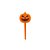 Pick Decorativo - Abóbora Halloween - 10 unidades - Art Lille - Rizzo - Imagem 1