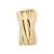 Garfo de Madeira 16 cm - 12 unidades - ArtLille - Rizzo Festas - Imagem 1