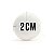 Pompom Decorativo Branco 2 cm - Imagem 1