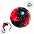 Tiara Halloween com Flor - Vermelho e Preto - 1 unidade - Rizzo - Imagem 2