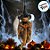 Enfeite de Pendurar Halloween - Bruxa Laranja - 27cm - 1 unidade - Cromus - Rizzo - Imagem 3