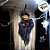 Enfeite de Pendurar Halloween - Bruxa Roxo - 27cm - 1 unidade - Cromus - Rizzo - Imagem 3