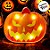 Enfeite Decorativo Halloween - Abóbora Iluminada - 16,5cm - 1 unidade - Rizzo - Imagem 4