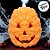 Enfeite Decorativo com Led Halloween - Abóbora Caveira - 12cm - 1 unidade - Rizzo - Imagem 3
