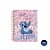 Caderno Mini Smart Com Folhas Reposicionáveis - Stitch - Ref. 4669 - Disney Original - 1 unidade - DAC Art - Rizzo - Imagem 1