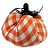 Enfeite Decorativo Halloween - Abóbora Xadrez - 18cm - 1 unidade - Rizzo - Imagem 1