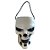 Cesta de Halloween Caveira Branca - 20cm - 1 unidade - Rizzo - Imagem 1