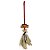 Enfeite Decorativo Halloween - Vassoura Laranja - 1 unidade - Rizzo - Imagem 1