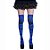 Meia Longa Halloween - Azul - 1 unidade - Partiufesta - Rizzo - Imagem 1