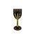 Taça Para Festa - Preta Com Mão Dourada - Halloween - 1 unidade - Rizzo - Imagem 1