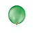 Balão de Festa Látex 7''18cm Redondo - Verde Bandeira - 50 unidades - Balões São Roque - Rizzo - Imagem 1