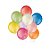 Balão de Festa Látex 7''18cm Redondo - Sortido - 50 unidades - Balões São Roque - Rizzo - Imagem 1