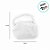 Bolsa Pelúcia Orelha de Coelho - Branco - 16cm - 1 unidade - Cromus - Rizzo - Imagem 2