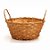 Cesta de Bambu Oval - Marrom - 23cm - 1 unidade - Cromus - Rizzo - Imagem 1