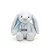 Coelho de Pelúcia Azul com Laço Personalizado - 31cm - 1 unidade - Rizzo - Imagem 1