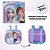Lancheira Térmica Escolar Com Zíper - Frozen - Disney Original - 1 unidade - Rizzo - Imagem 3
