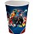 Copo de Papel - Liga da Justiça 180ml - 8 unidades - Festcolor - Rizzo - Imagem 1