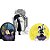 Decoração de Mesa Especial - Wandinha - 3 unidades - FestColor - Rizzo - Imagem 1