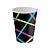 Copo de Papel Festa Neon 180ml - 8 unidades - Festcolor - Rizzo Festas - Imagem 1