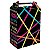 Caixa Surpresa Festa Neon - 9x5x13cm - 8 unidades - Festcolor - Rizzo Embalagens - Imagem 1