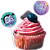 Pick p/ Docinhos Festa Vampirina - 8 unidades - Festcolor - Rizzo Festas - Imagem 1