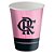 Copo de Papel 200ml Festa Flamengo Rosa - 08 unidades - Festcolor -  Festas - Imagem 1