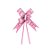 Laço Fácil - Carinha Coelho Rosa - 10 unidades - Cromus - Rizzo - Imagem 1