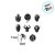 Pick Decorativo - Deadpool - 8 unidades - Regina - Rizzo - Imagem 2