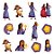 Mini Personagens Decorativos - Wish - 12 unidades - Regina - Rizzo - Imagem 1