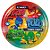 Prato de Festa redondo - PJ Masks - 12 unidades - Regina - Rizzo - Imagem 1