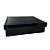 Caixa para Presente Premium Retangular - Preta - 22,7x17,2x6cm - 5 unidades - Assk - Rizzo - Imagem 1