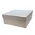 Caixa para Presente Premium Quadrada - Branca - 18,3x18,2x8cm - 5 unidades - Assk - Rizzo - Imagem 1