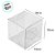 Caixa Cubo Transparente K8 (10cm x 10cm x 10cm)  - 20 unidades - Rizzo - Imagem 2