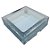 Caixa com Visor S21 (15cmx15cmx4cm) - Prata - 10 unidades - ASSK - Rizzo - Imagem 1