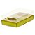 Caixa Ovo de Colher - Dois Meio Ovo de 250g - 20,5cm x 17cm x 6,5cm - Ouro - 5 unidades - Assk - Rizzo - Imagem 1