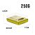 Caixa Ovo de Colher - Dois Meio Ovo de 250g - 20,5cm x 17cm x 6,5cm - Ouro - 5 unidades - Assk - Rizzo - Imagem 2